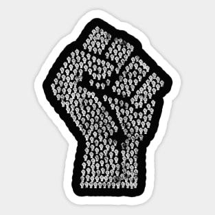 Resist Fist of Fists Sticker